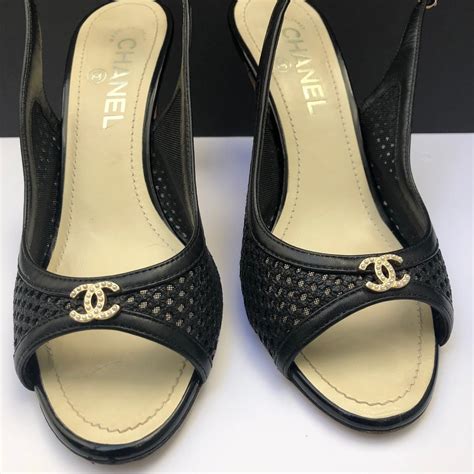 scarpe chanel a fiori|chanel shoes for women.